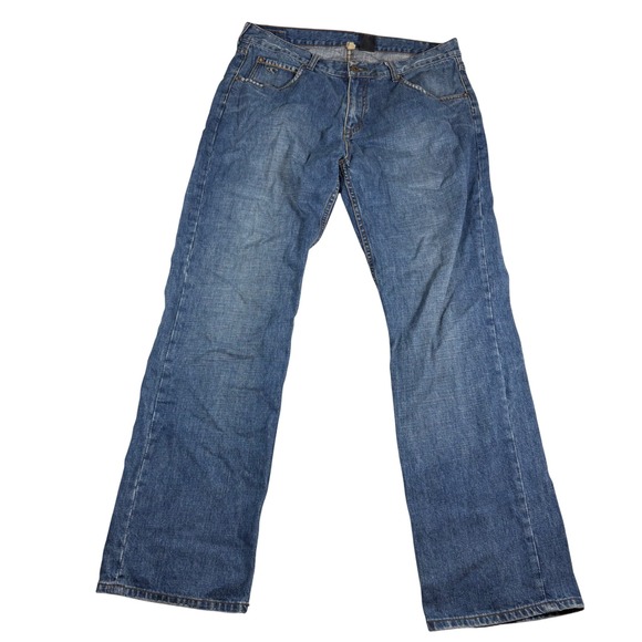 O'Neill Other - O'Neill Jeans Mens 36x31 Y2K Bootcut Blue Surf Skate Denim Distressed Vintage